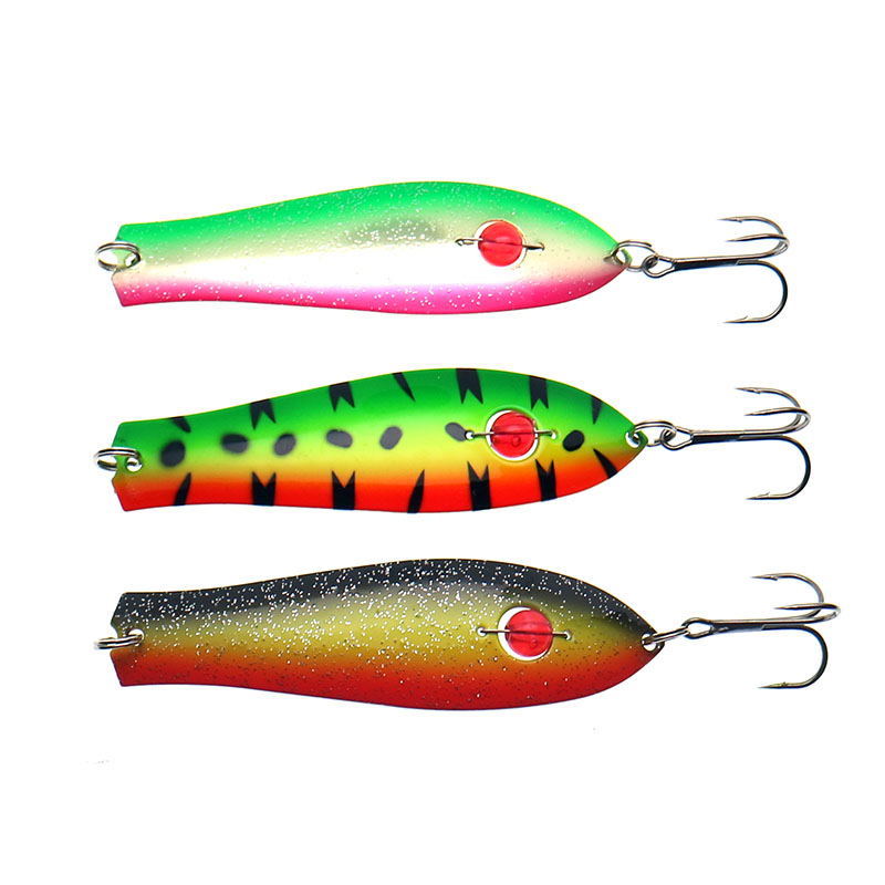 Fishing Lure Spinnerbait - メタルジグスピナー スピニングフィッシングスプーン ルアー ハードベイト シンキングトローリングスプーンベイト 93mm