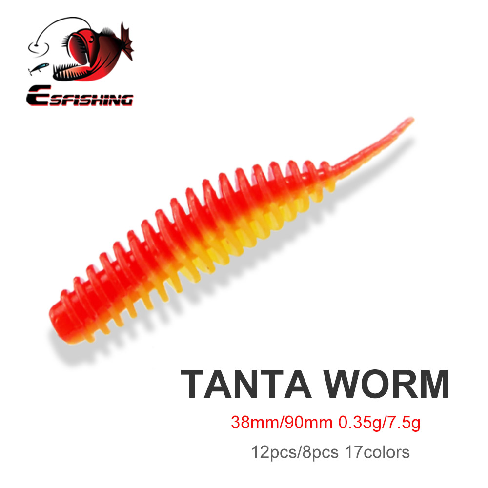 Fishing Lure Spinnerbait - ESFISHING フィッシングワームベイトルアー タンタ 38mm 90mm 0.35g