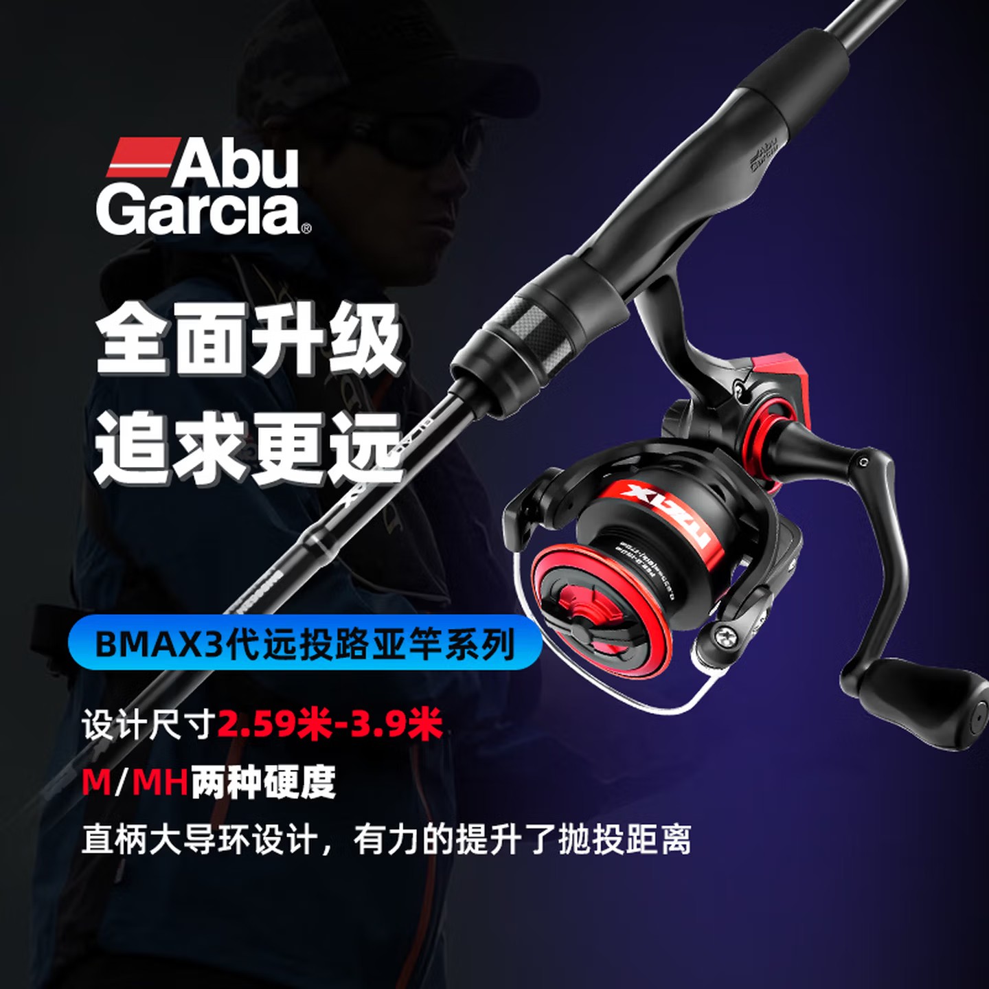 アブガルシア ブラックマックスSXスピニングリール、ロングキ - Abu Garcia Reel Max のレビューと価格
