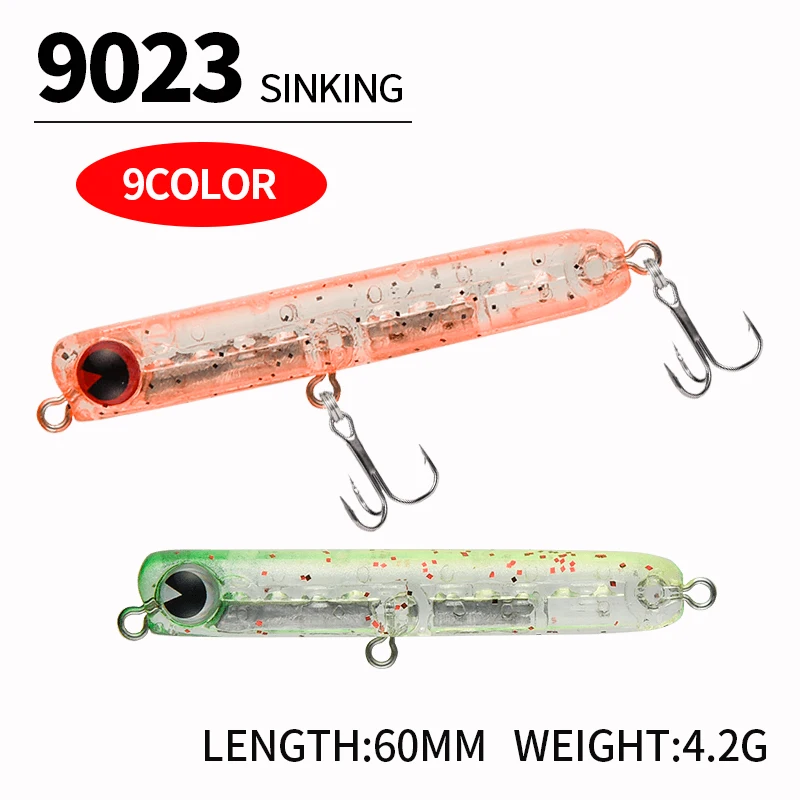 6 センチメートル 4.8 グラムスローシンキングペンシル釣 - Fishing Lure Jerkbait のレビューと価格