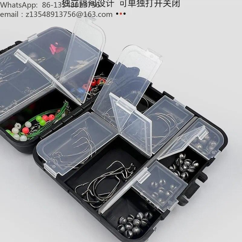 188個入り釣り用アクセサリー・ルアーキット、釣り道具セット - Fishing Lure Accessories のレビューと価格